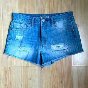 Aeropostale High Rise Shorty Shorts Size 2